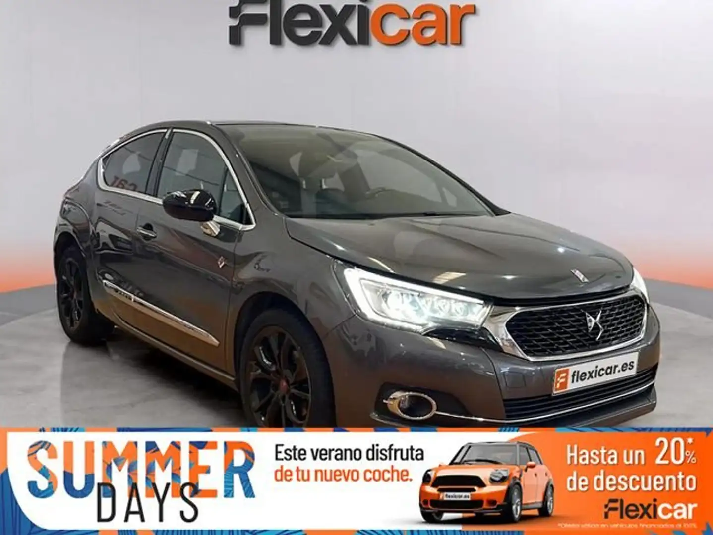 DS Automobiles DS 4 PureTech 96kW (130CV) PERFORMANCE Line Gris - 1