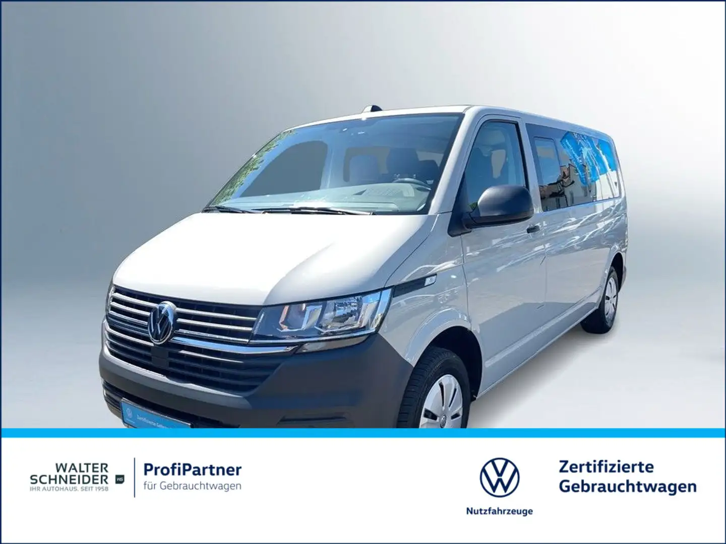 Volkswagen T6.1 Kombi 2.0TDI DSG LR PDC SHZ Klima  9-Sitzer Grau - 1