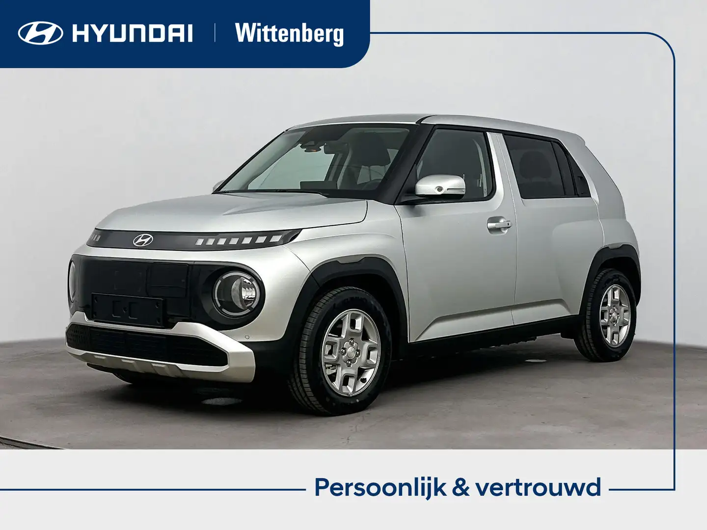 Hyundai Inster PULSE 49 kWh | WINTERPACK & WARMTEPOMP | NIEUW UIT Zilver - 1