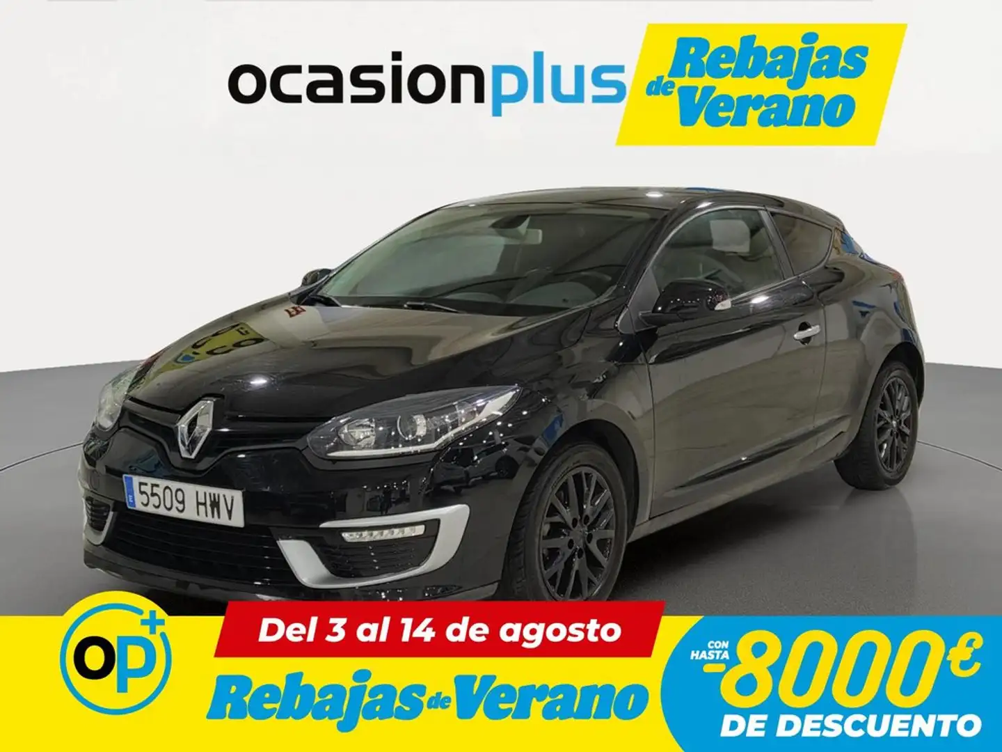 Renault Megane Coupé 1.2 TCE Energy GT Style S&S Negro - 1