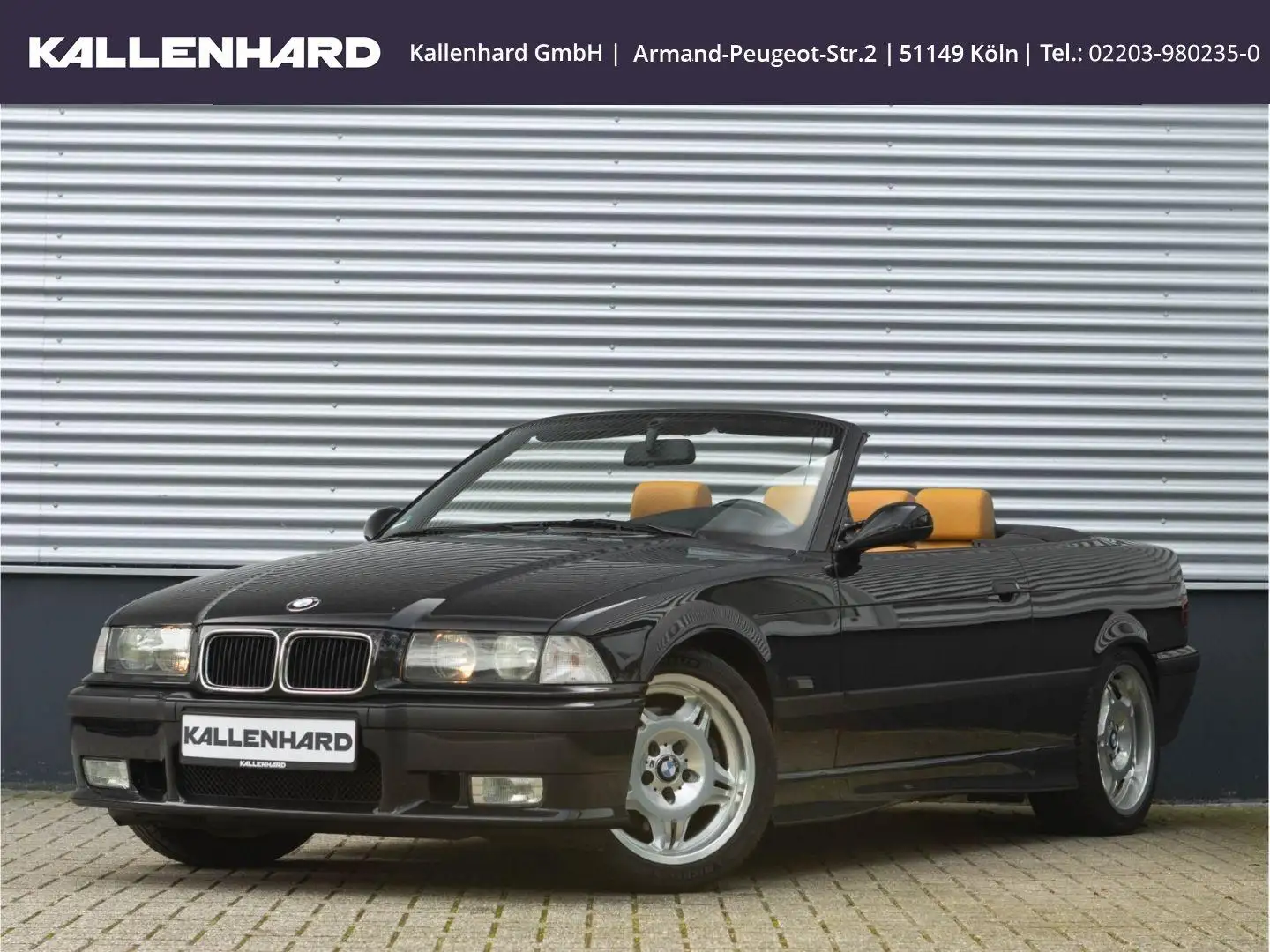 BMW M3 Cabrio-2.Hand-Erstlack M3E36 M3 Schwarz - 2