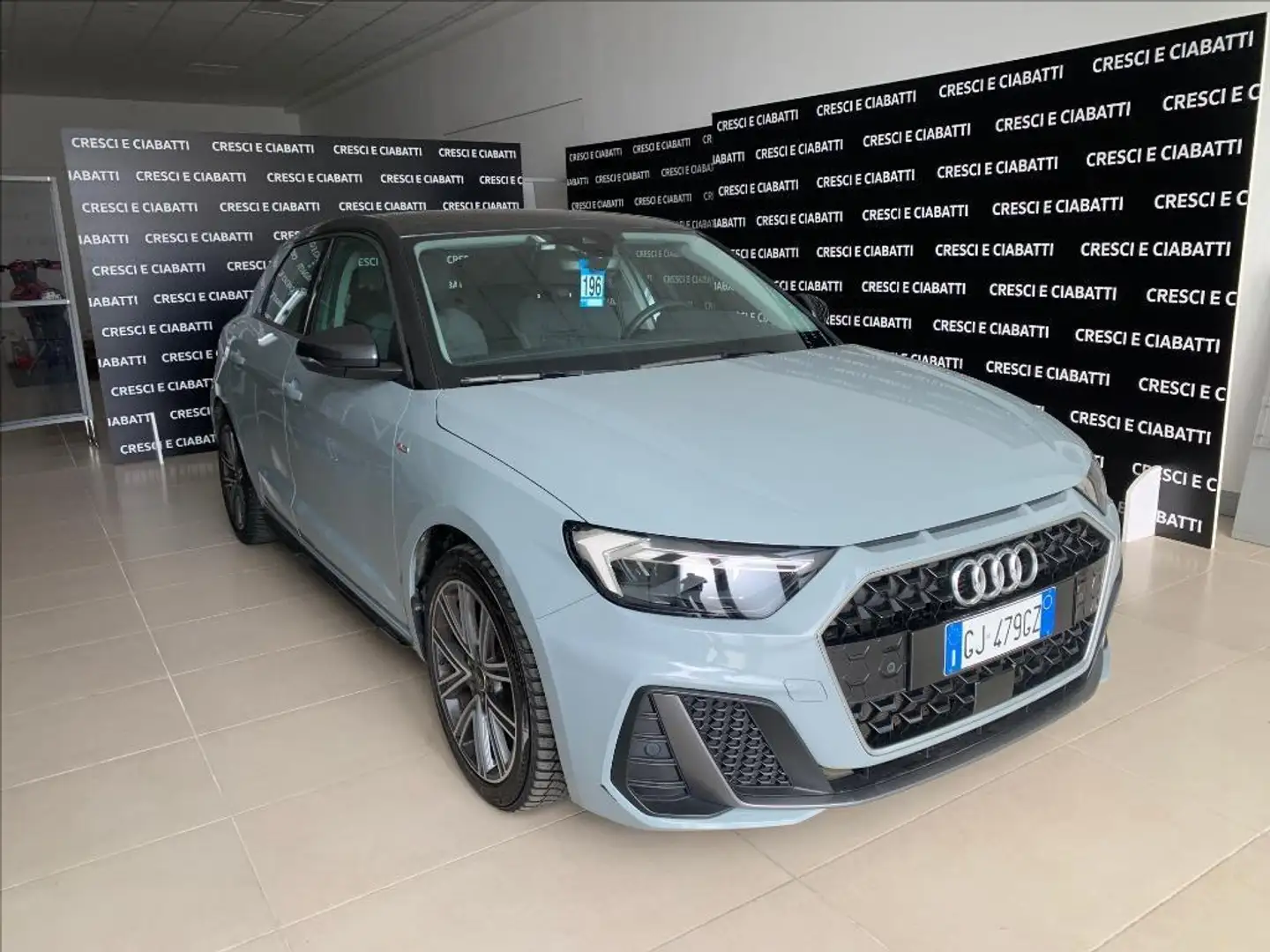 Audi A1 Sportback 30 TFSI S tronic S line edition Grijs - 2