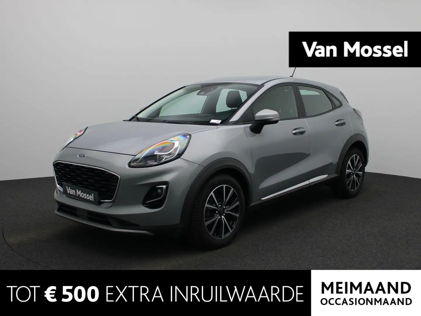Ford Puma 1.0 EcoBoost Hybrid Titanium Navigatie | Cruise co Grijs - 1