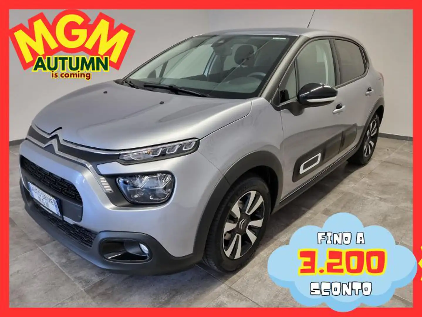 Citroen C3 PureTech 110 S&S EAT6 Max Grau - 1