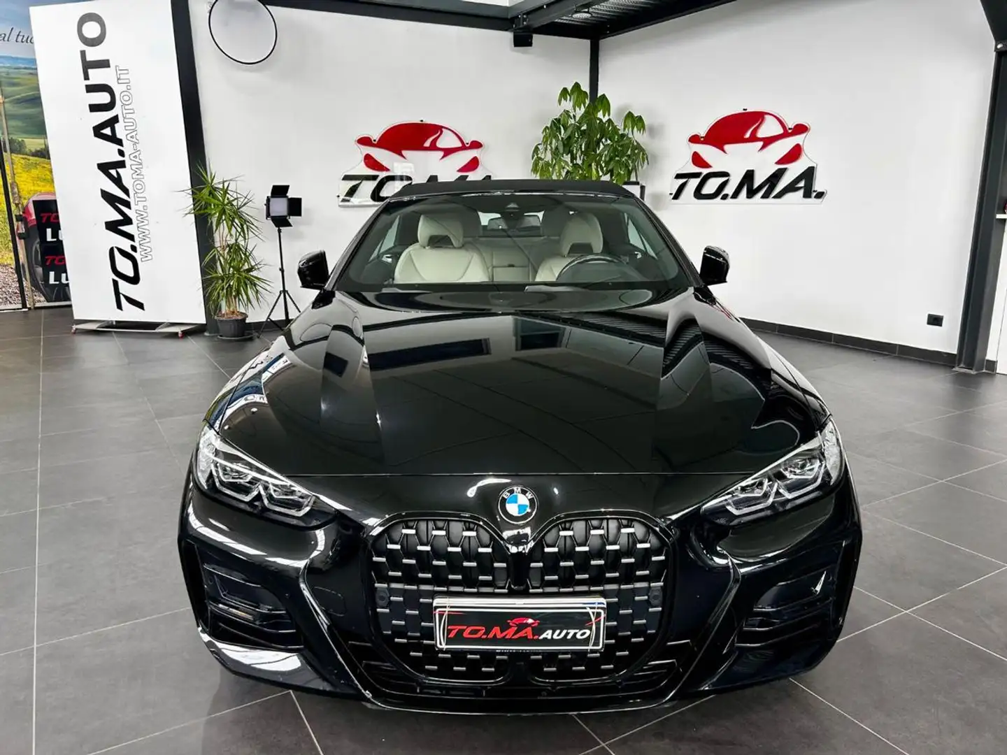 BMW 420 d 48V Cabrio Msport Nero - 2