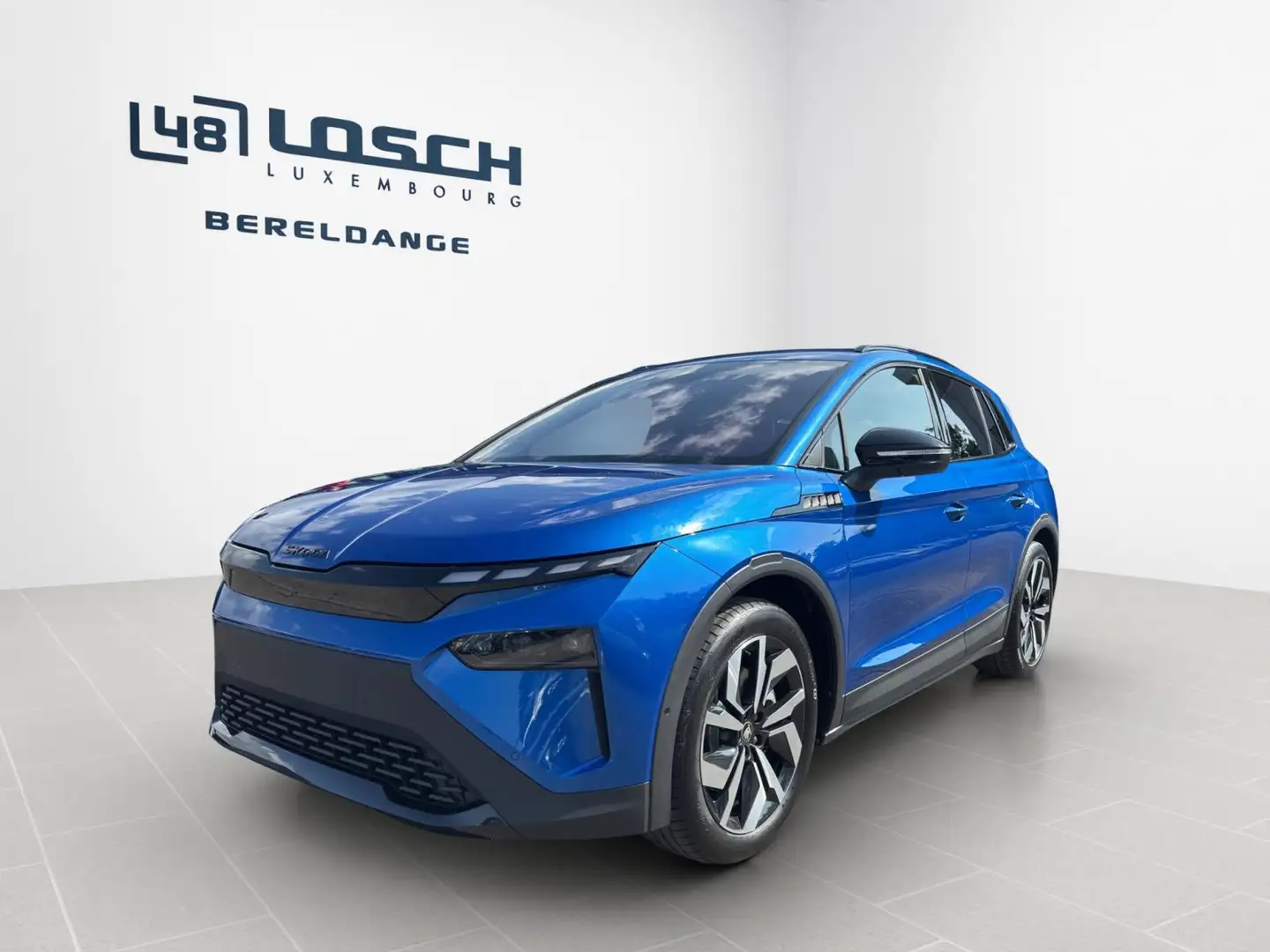 Skoda Elroq 85 Sportline Bleu - 1