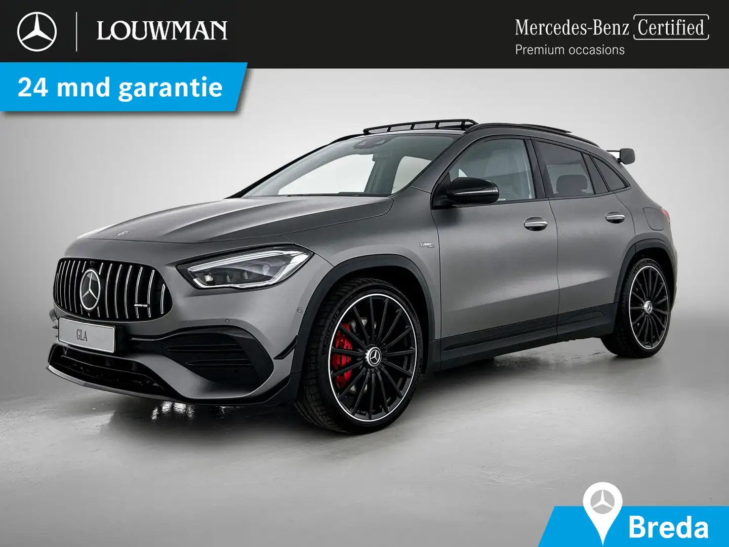 Mercedes-Benz GLA 35 AMG 4MATIC | 306 pk | Panoramadak | AMG Aerodynamica p Gris - 1