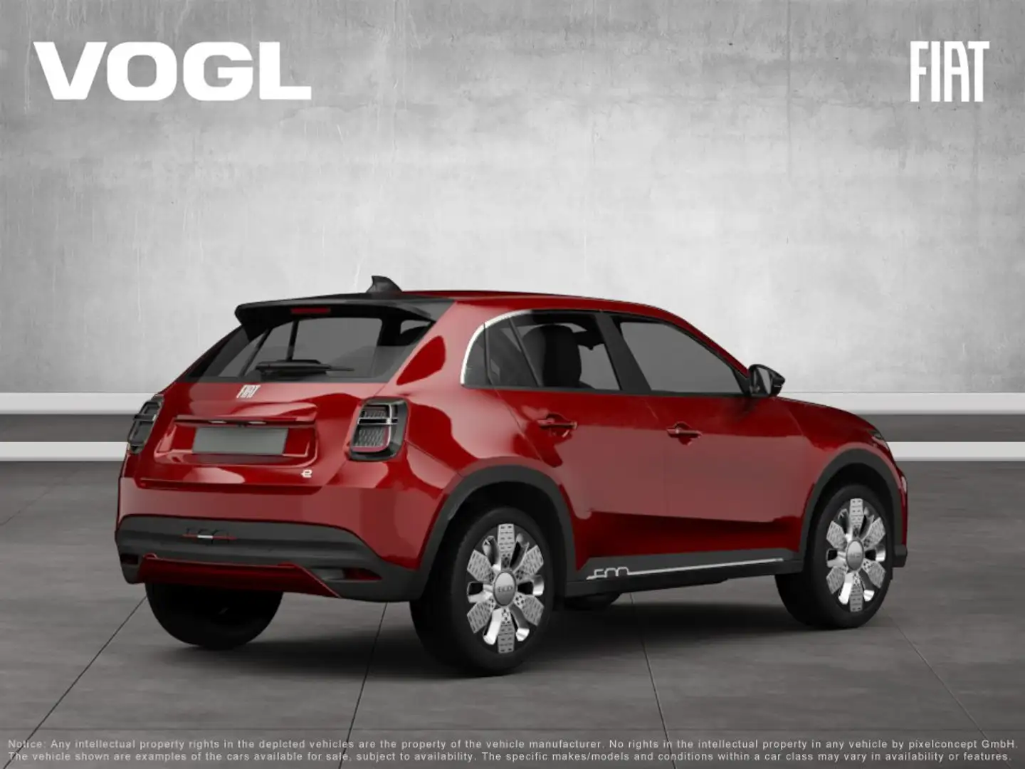 Fiat 600 e MY25 RED 115 kW Red Rot - 2