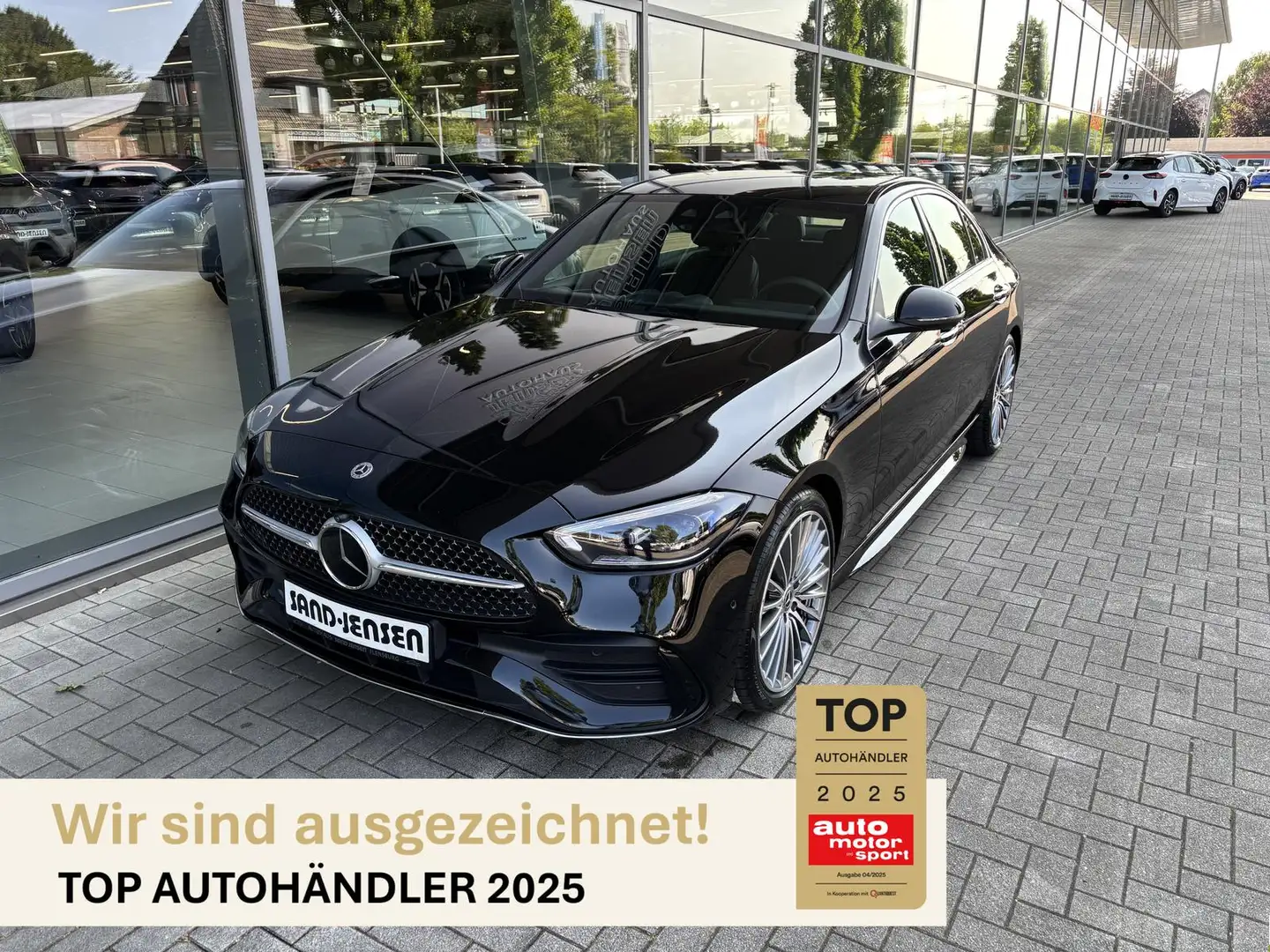 Mercedes-Benz C 300 d Limo AMG Line Premium Fahrerass+ 19" AHK Black - 1