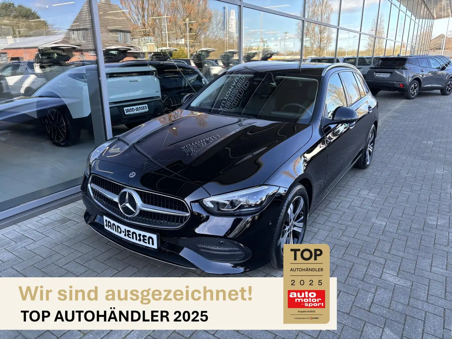 Mercedes-Benz C 220 d T-Modell Avantgarde Distr Navi Klimaaut Negro - 1