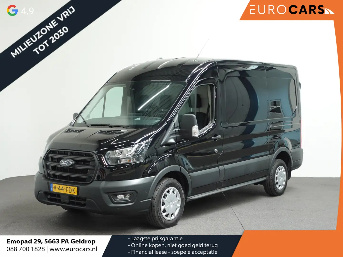 Ford Transit 310 2.0 TDCI L2H2 Trend Automaat Airco Bluetooth C Noir - 1