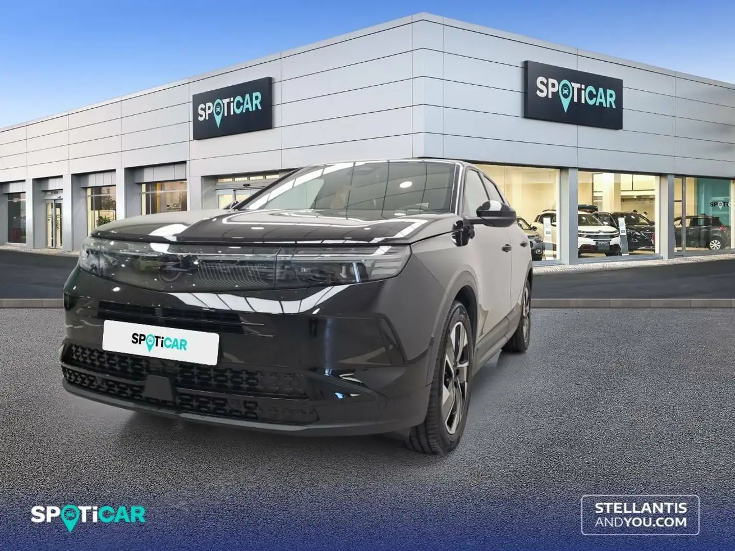 Opel Grandland 1.2T XHT Hybrid eDCT6 S/S GS Negro - 1