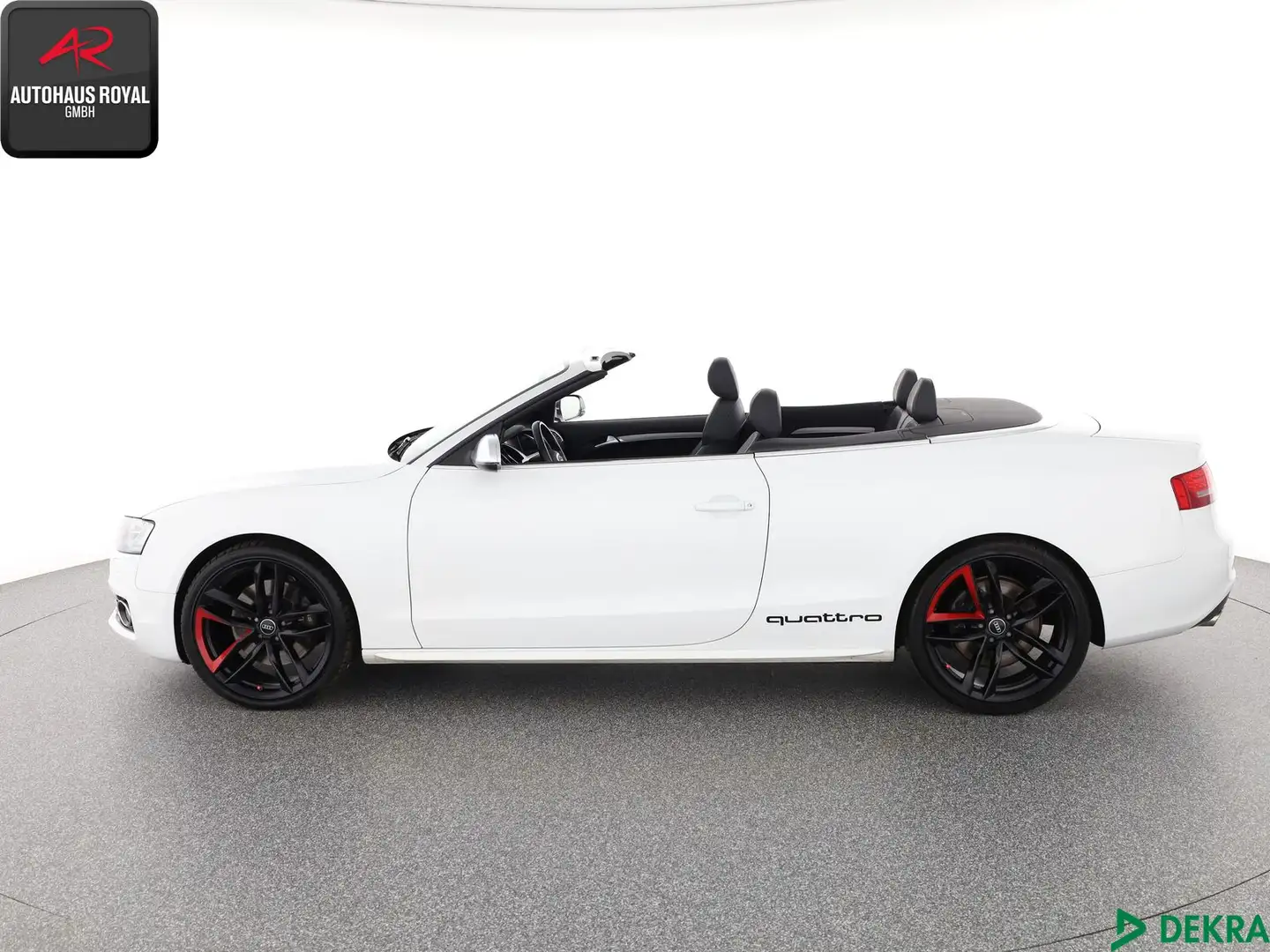 Audi S5 S5 Cabrio 3.0 TFSI qu MEMORY,TEMPOMAT,SCHECKHEFT Weiß - 2