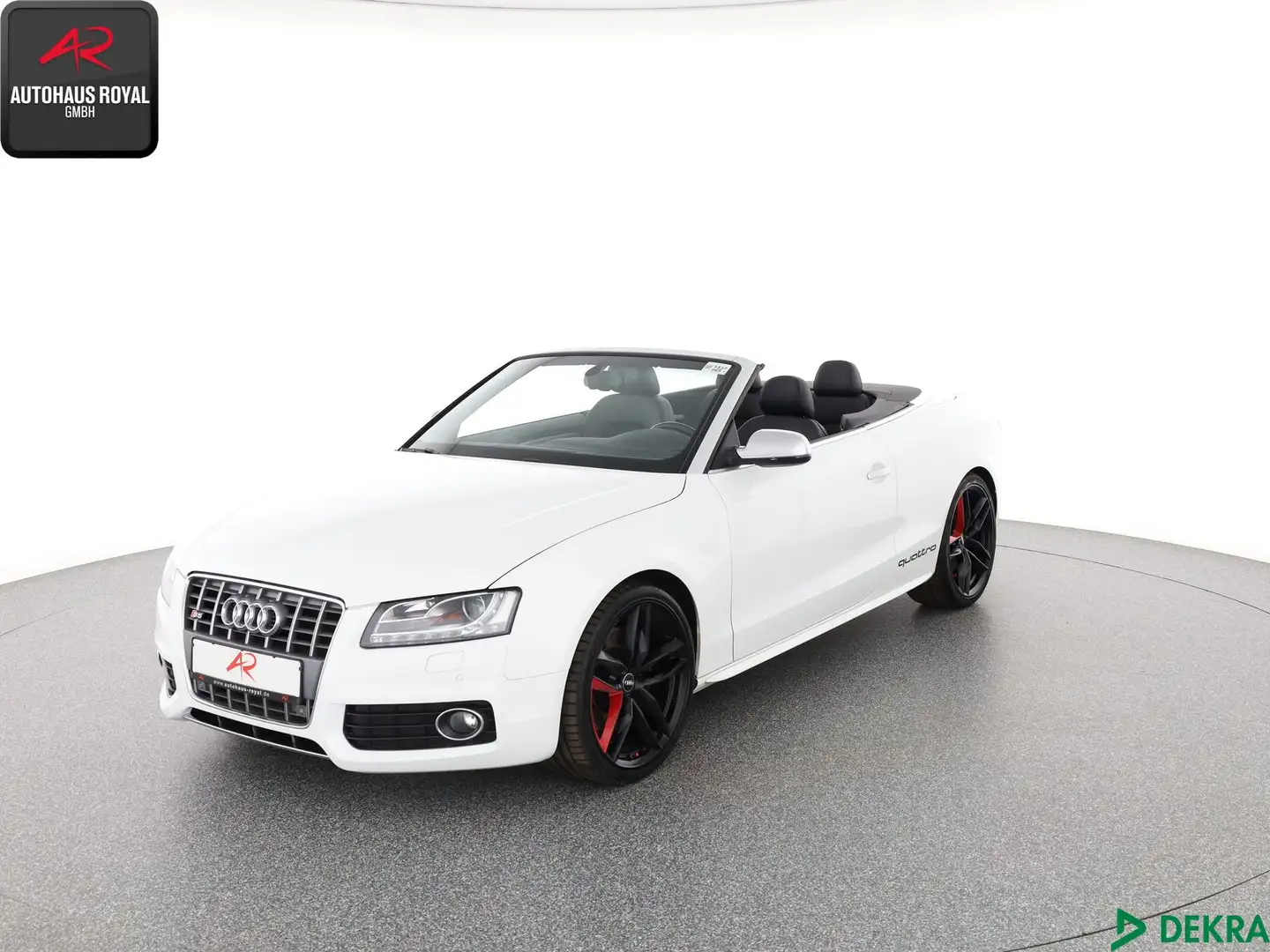 Audi S5 S5 Cabrio 3.0 TFSI qu MEMORY,TEMPOMAT,SCHECKHEFT Blanc - 1