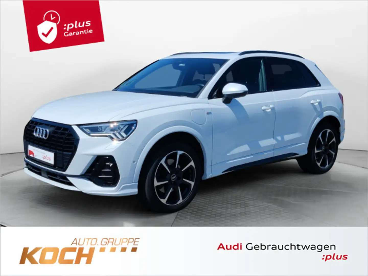 Audi Q3 45 TFSI e S-Tronic S-Line 2x, Matrix, AHK, Pa Weiß - 1
