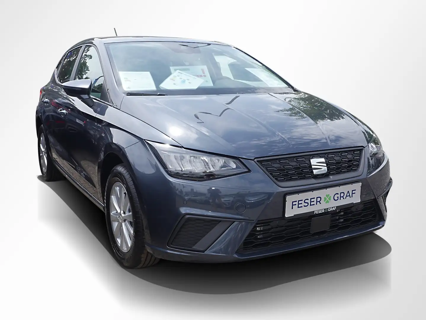 SEAT Ibiza 1.0 TSI Road Edition DSG Navi RüKa Sitzh. Grau - 2