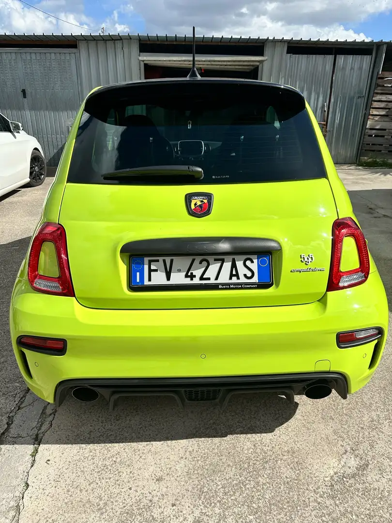 Abarth 595 1.4 t-jet Competizione 180cv Zelená - 2