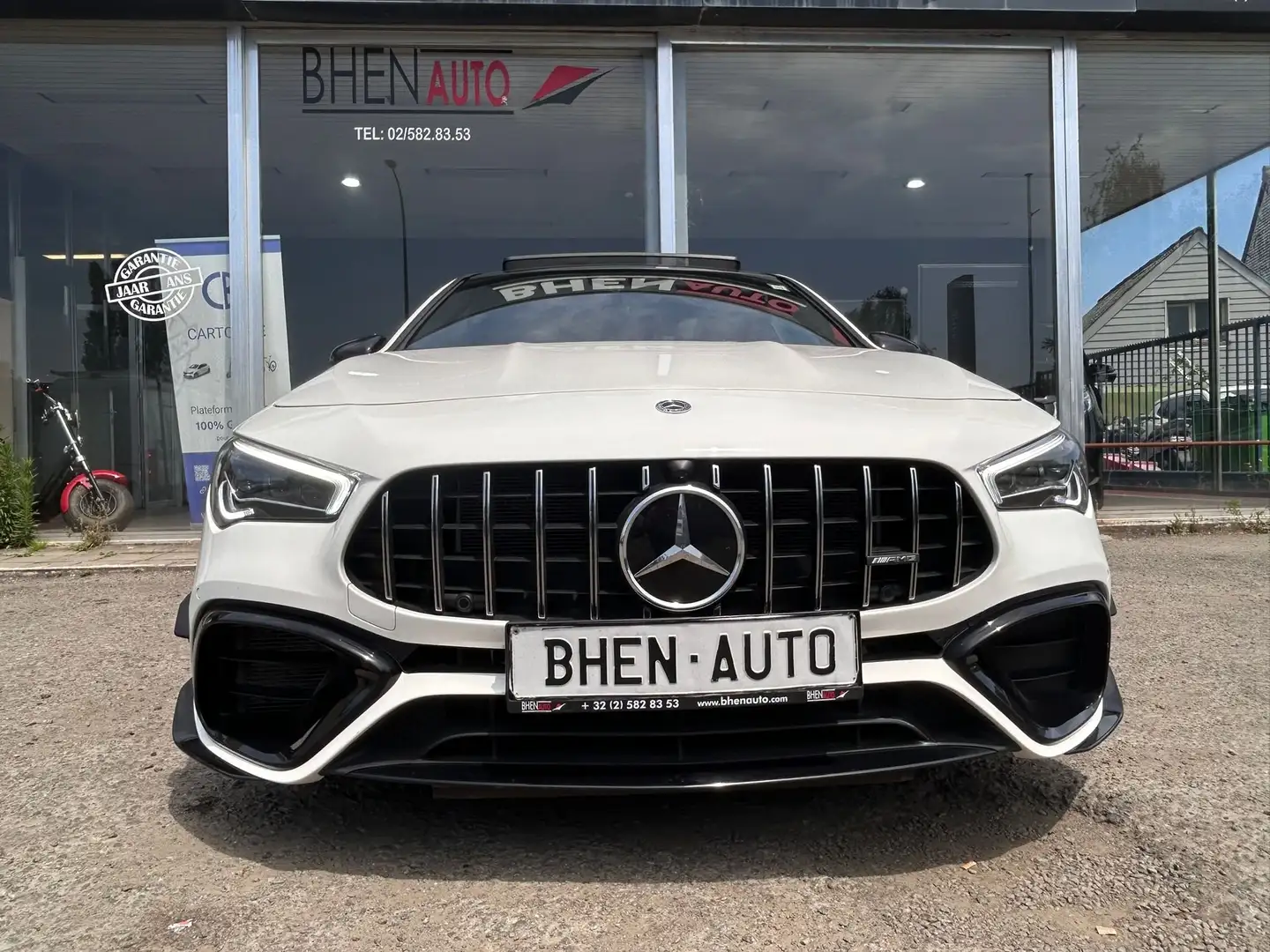 Mercedes-Benz CLA 45 AMG S 4-Matic/NAVI/CAMERA/TOIT OUVRANT/GARANTIE 12MOIS Blanc - 2