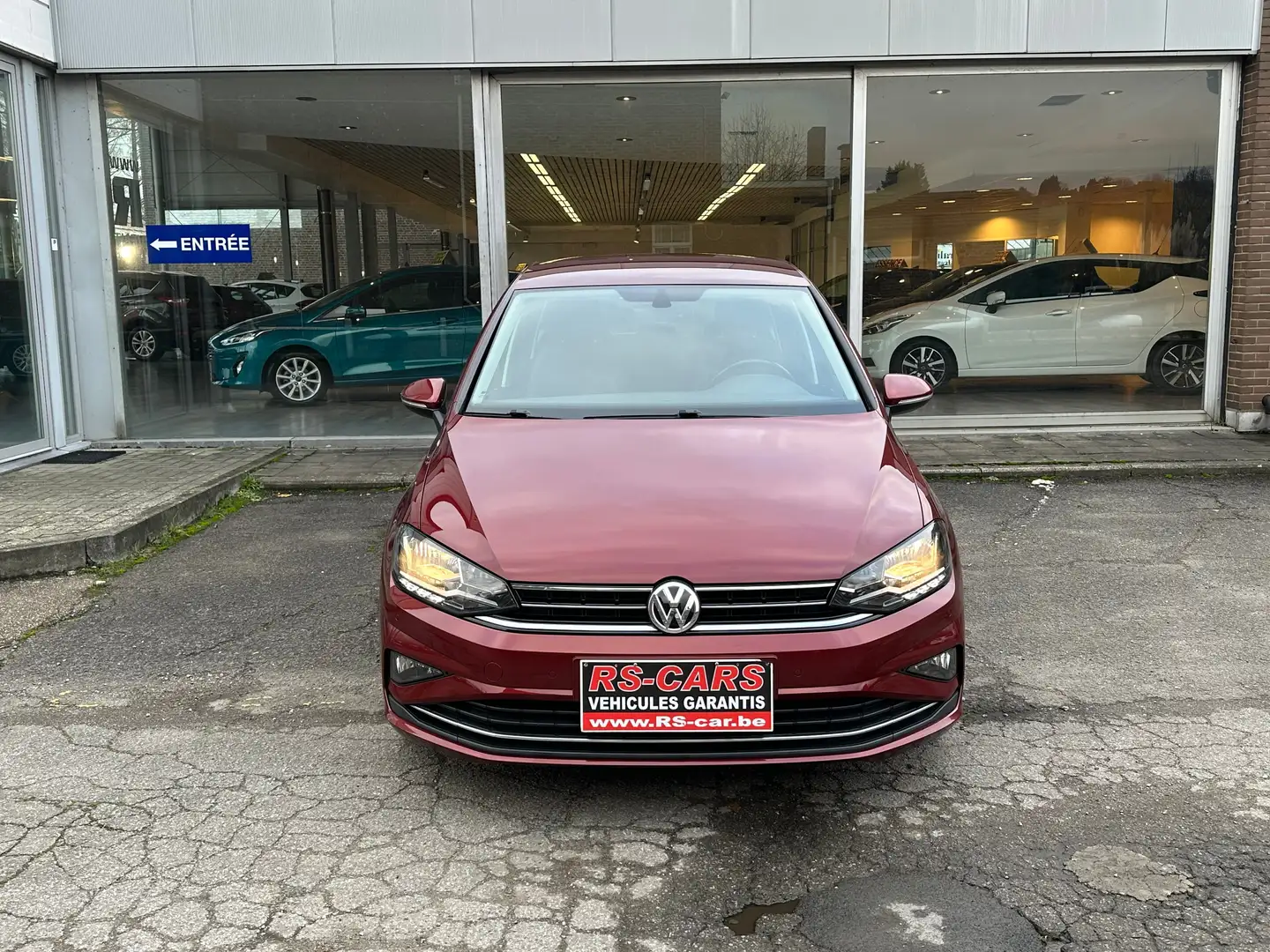 Volkswagen Golf Sportsvan 1.6 TDi Join*GPS*CAM*GARANTIE 12 MOIS* Червоний - 2