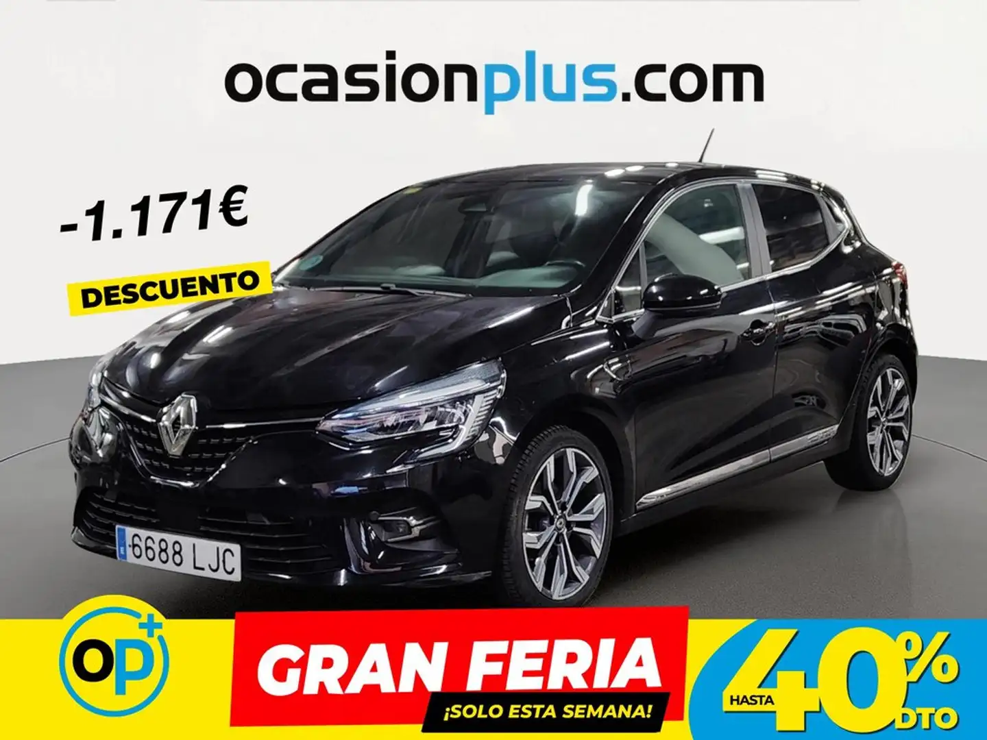 Renault Clio TCe Zen 74kW Negro - 1