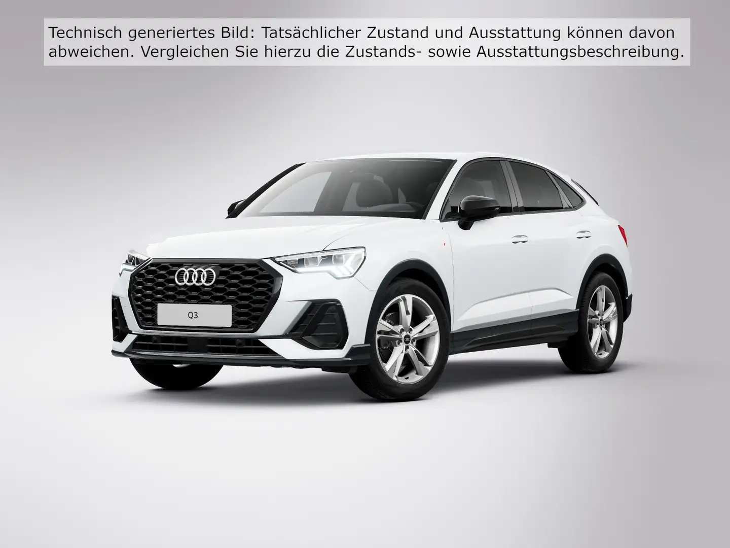 Audi Q3 35 TFSI 2x S LINE LED ASSIST LM19 A Weiß - 2