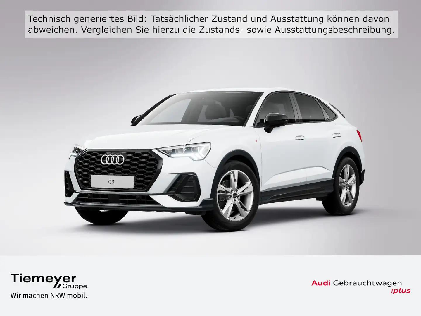 Audi Q3 35 TFSI 2x S LINE LED ASSIST LM19 A Weiß - 1