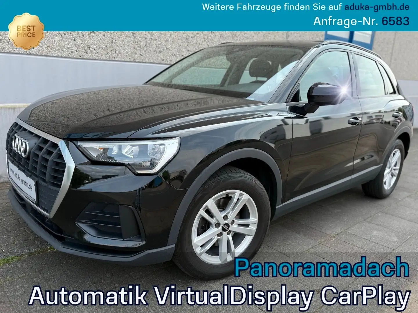 Audi Q3 35 TDI S tronic Panorama CarPlay VD DAB Navi Schwarz - 1
