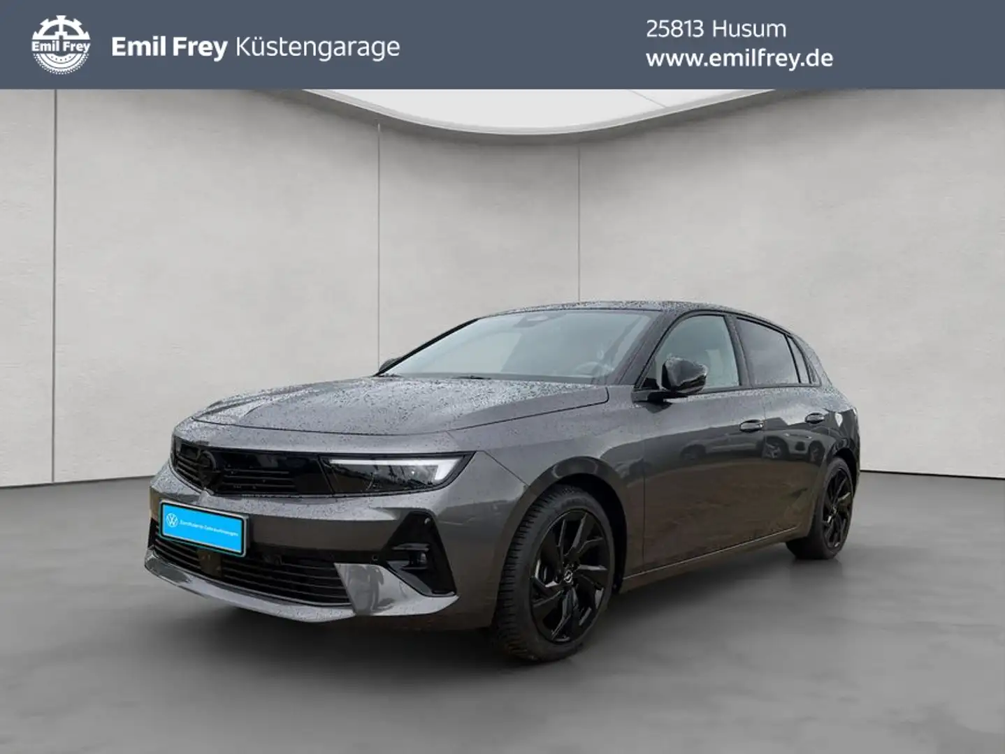 Opel Astra 1.2 Turbo Automatik GS,GJR,LED, RFK Grijs - 1