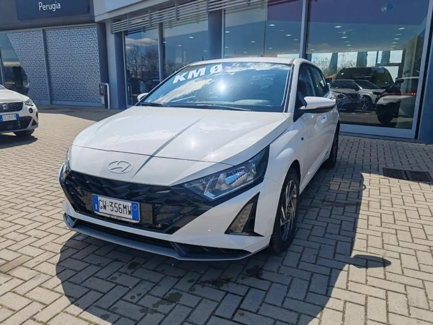 Hyundai i20 3ª serie 1.0 T-GDI 48V iMT Connectline Bianco - 1