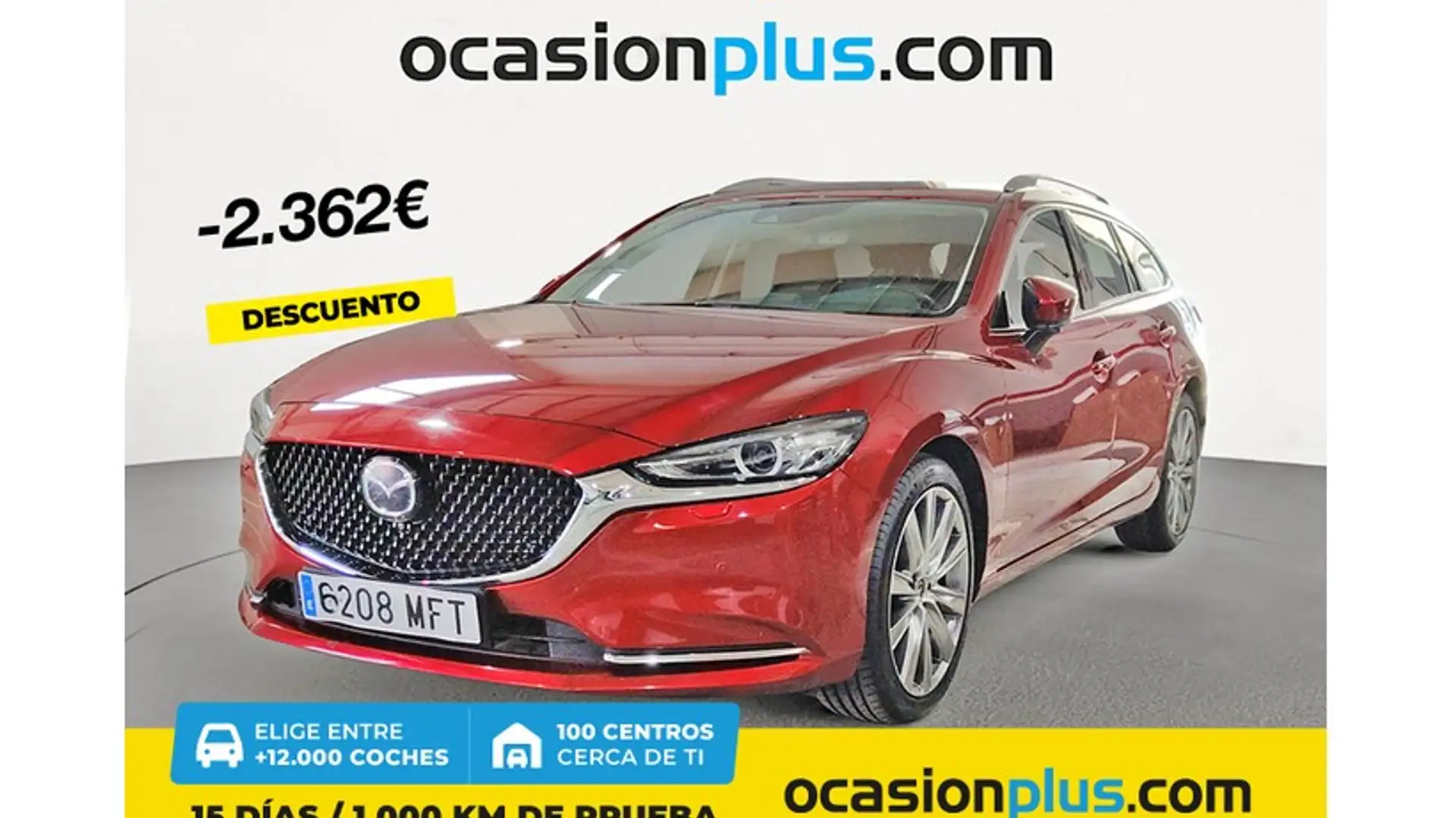 Mazda 6 Wagon 2.0 Skyactiv-G Exclusive-Line 165 Rojo - 1