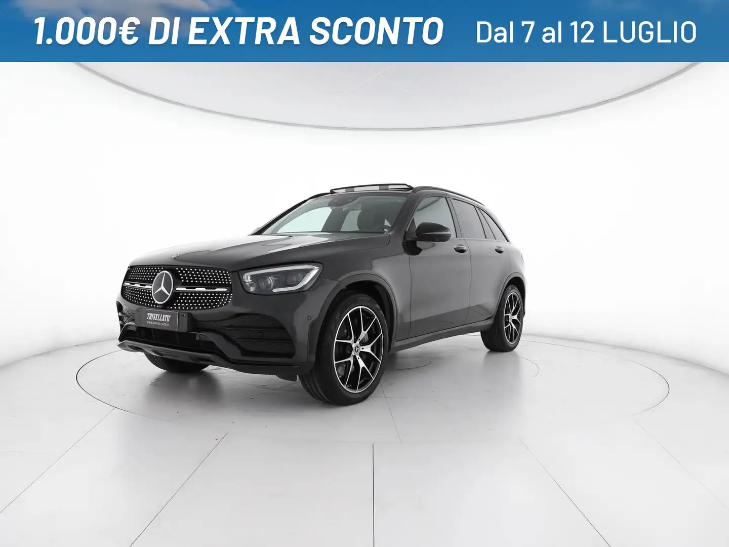 Mercedes-Benz GLC 300 300 d premium plus 4matic auto Grigio - 1