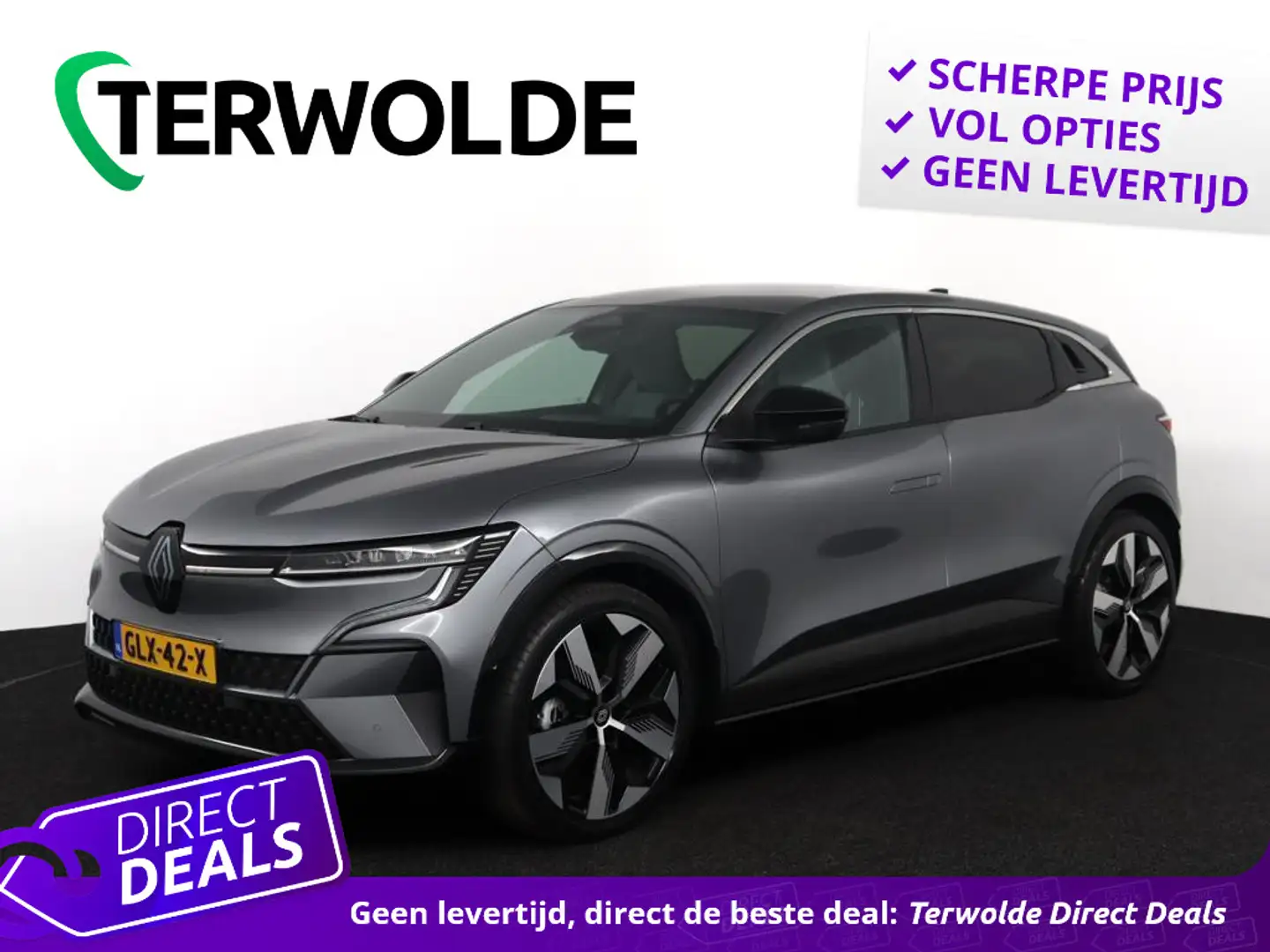 Renault Megane E-Tech EV60 Optimum Charge Techno Grijs - 1