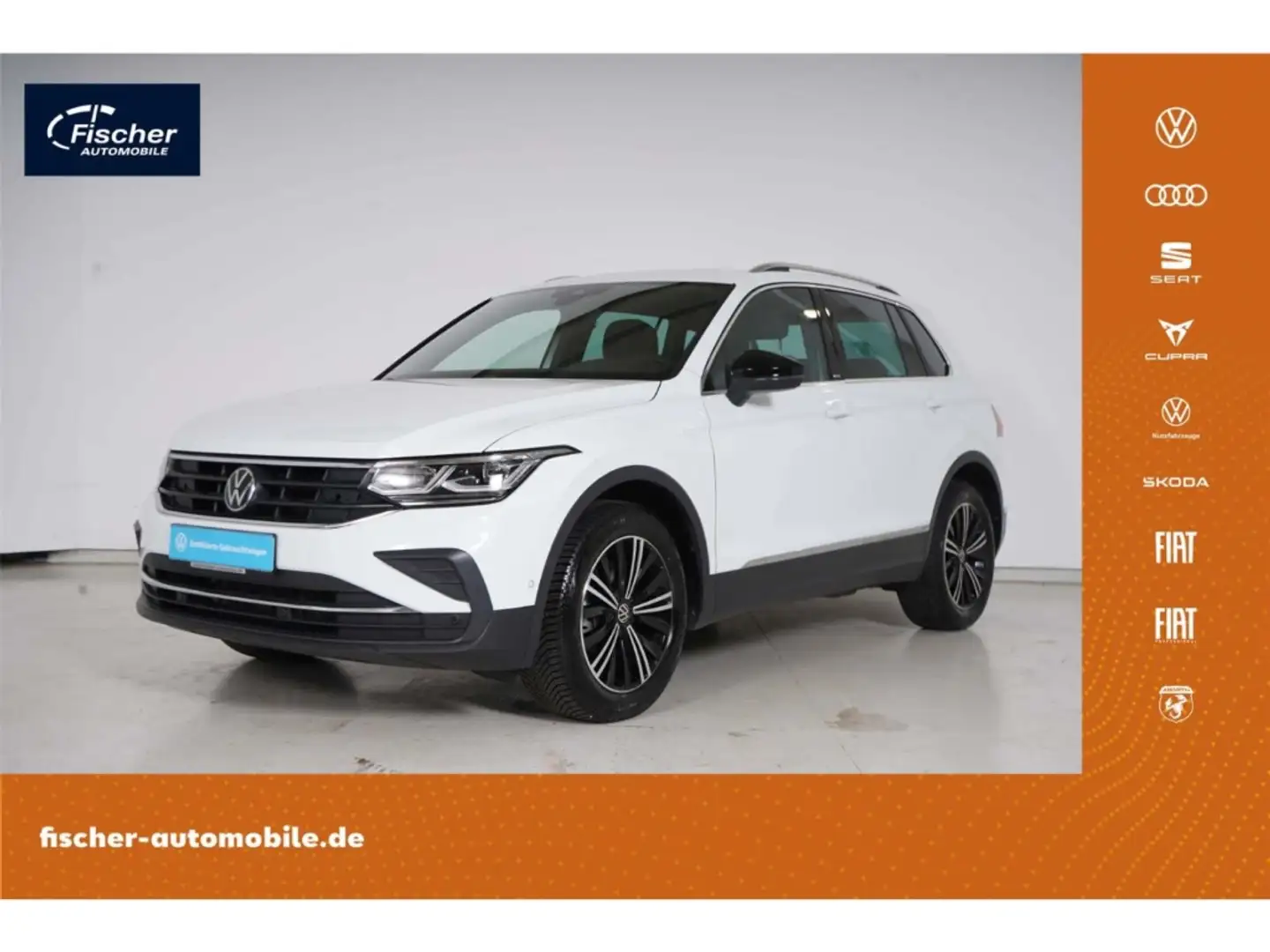 Volkswagen Tiguan 1.5 TSI Move DSG AHK/P-Dach/Matrix/RFK/SH Weiß - 1