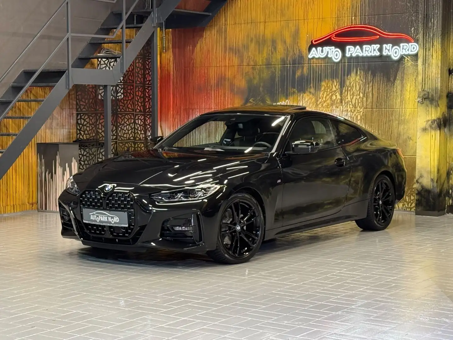 BMW 420 d Coupe LCI M Sport Aut. LED~GSD~KAMERA~ACC~ Noir - 1