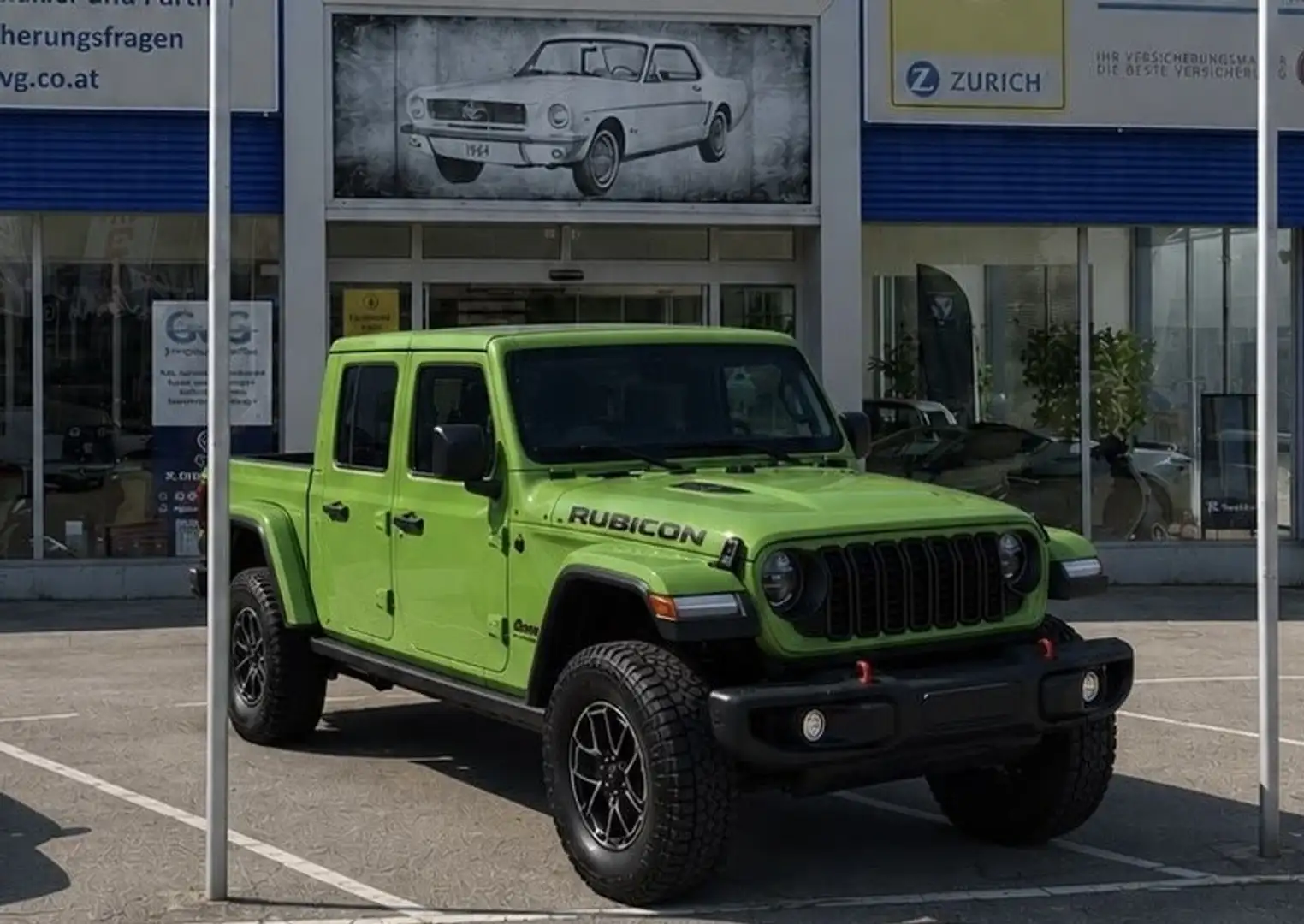 Jeep Gladiator 3,6 V6 AT8 4WD Rubicon X Grün - 1