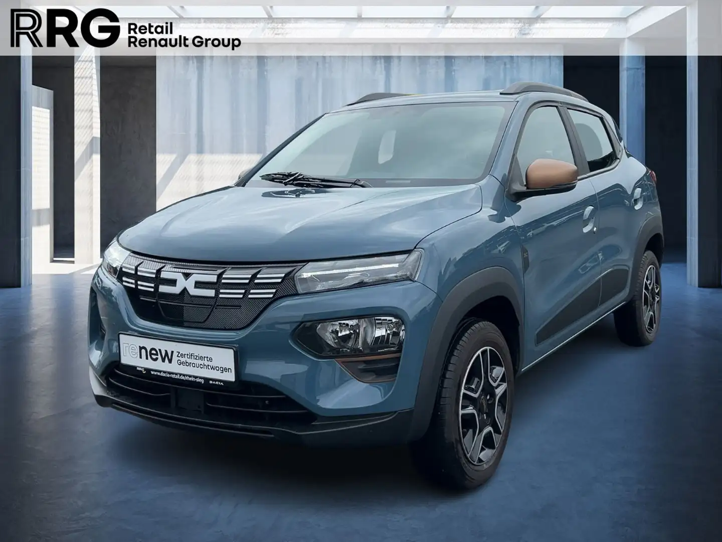 Dacia Spring ELECTRIC EXTREME 27kWh CCS BATTERIEKAUF Blau - 1
