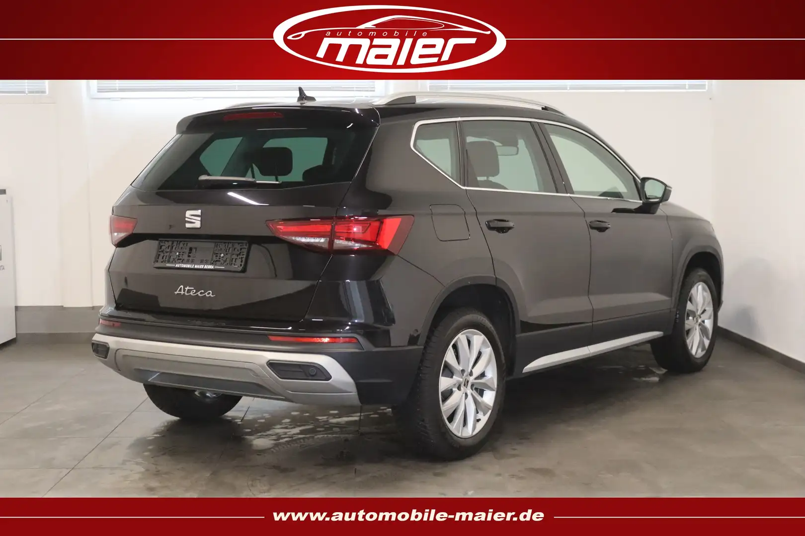 SEAT Ateca 1.5 TSI DSG Xperience-NAV-LED-KAMERA-VIRT- Schwarz - 2