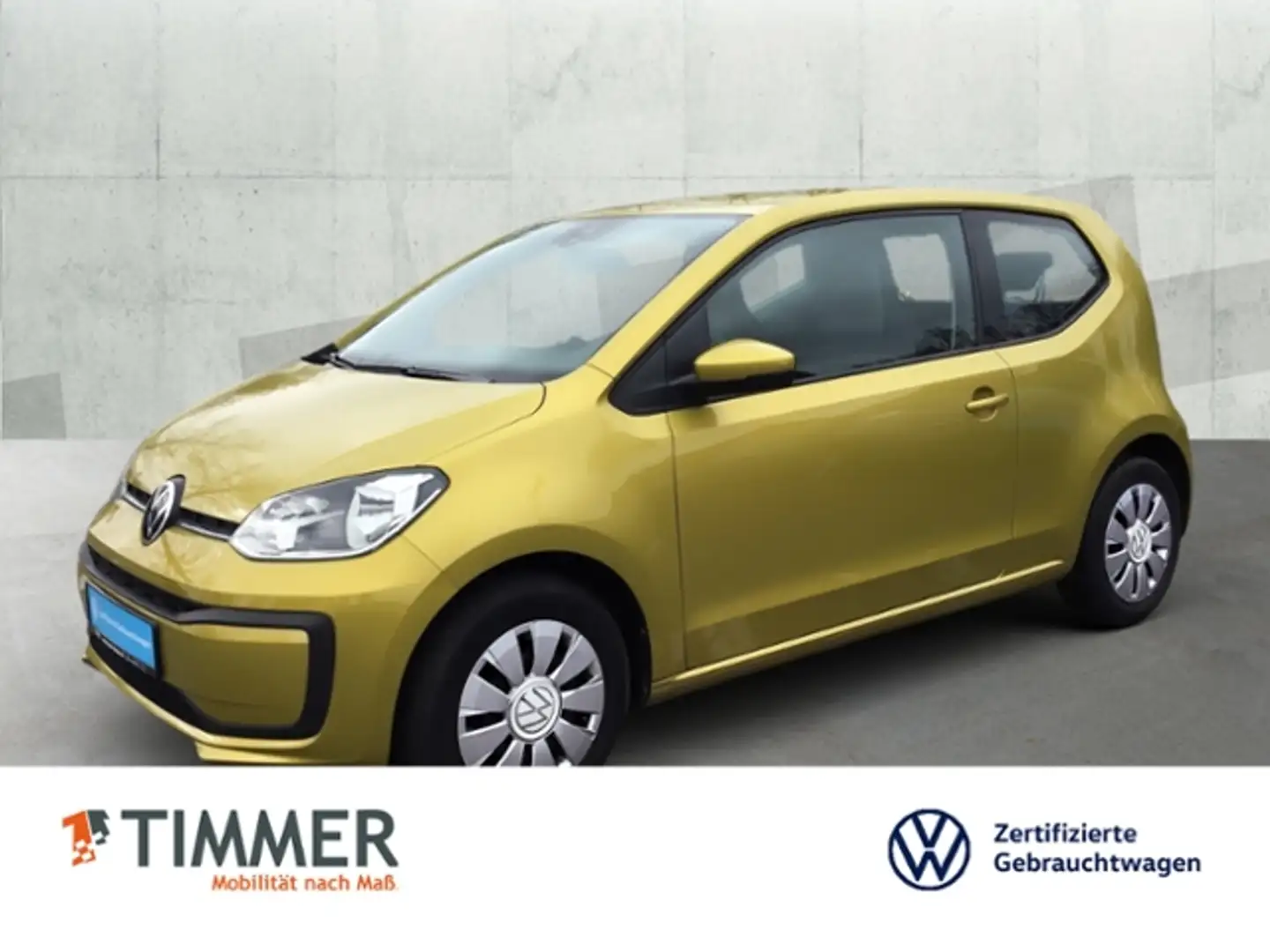 Volkswagen up! 1.0 MOVE *KLIMA *ALLWETTER *BLUETOOTH * Gelb - 1