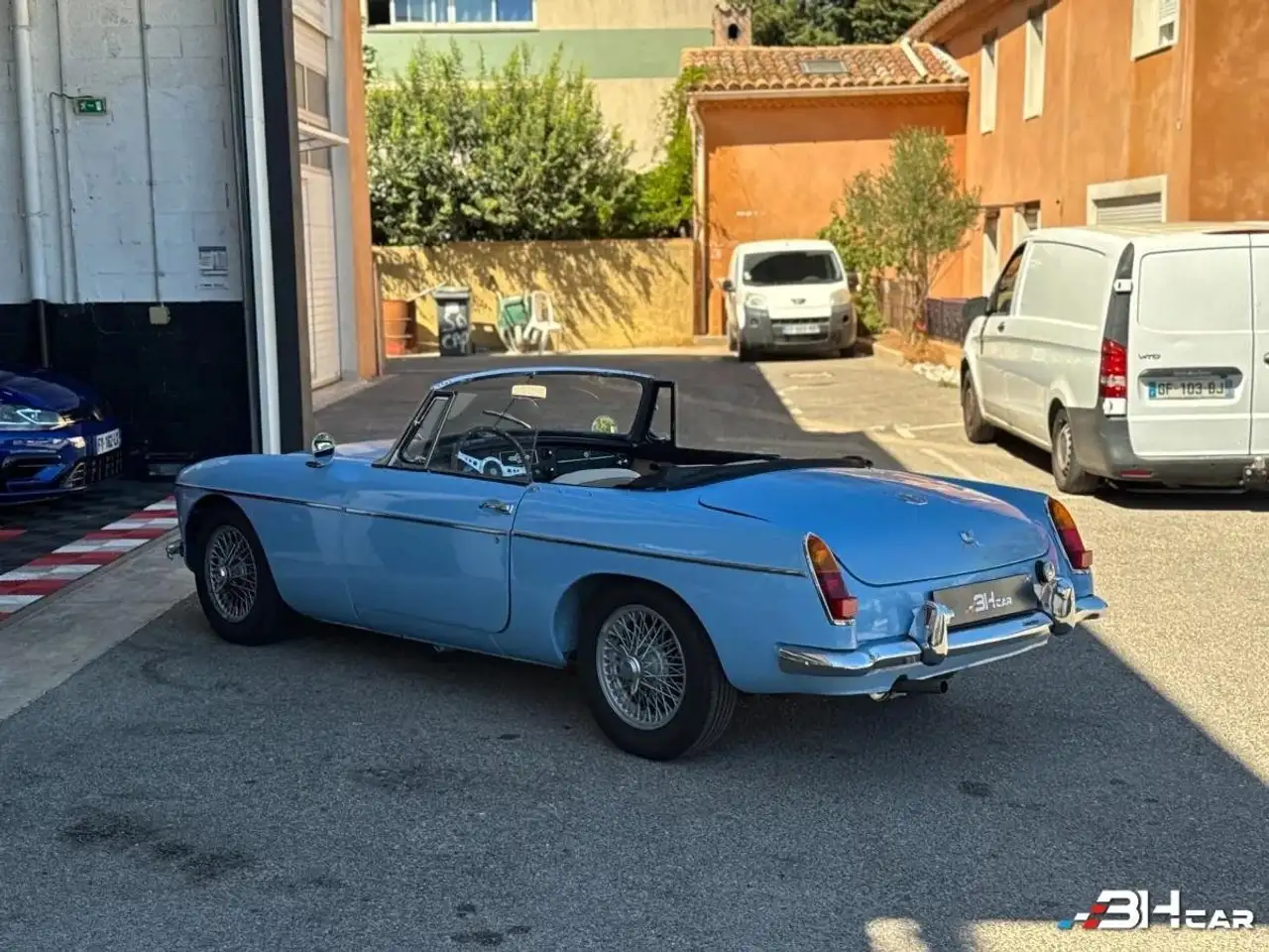 MG MGB B CABRIOLET / OVERDRIVE / IRIS BLUE / 1964, foto 9