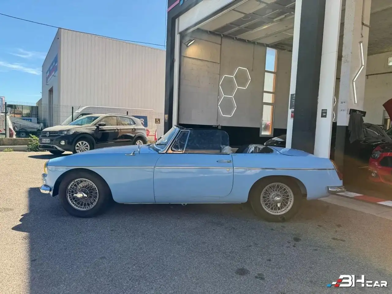 MG MGB B CABRIOLET / OVERDRIVE / IRIS BLUE / 1964, foto 10