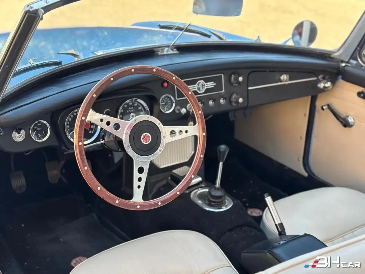 MG MGB B CABRIOLET / OVERDRIVE / IRIS BLUE / 1964, foto 11