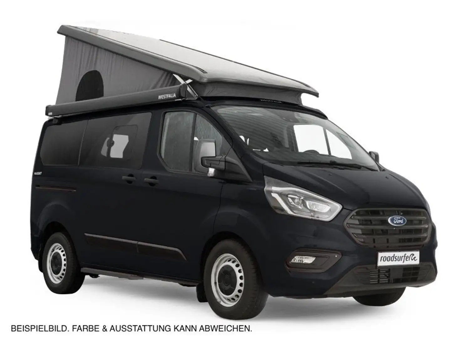Ford Transit Custom Nugget *Aufst.D *AHK *AUT *Heckküch Grijs - 1
