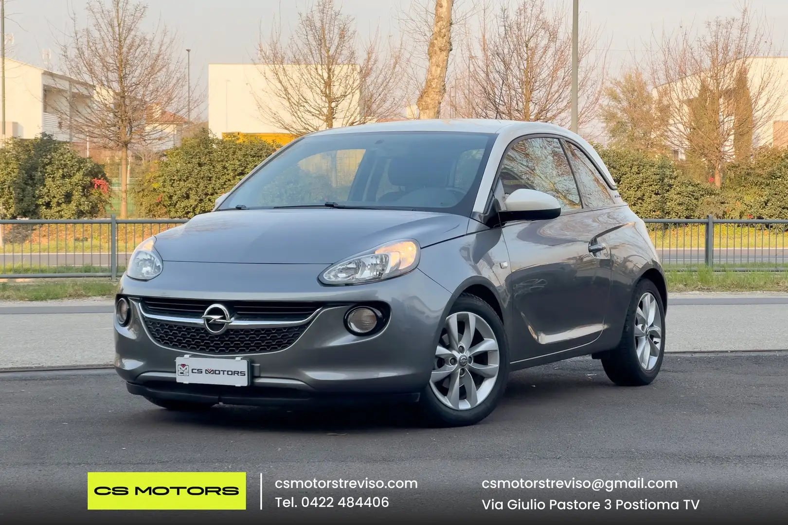 Opel Adam Adam 1.2 benzina b-colore Argent - 1