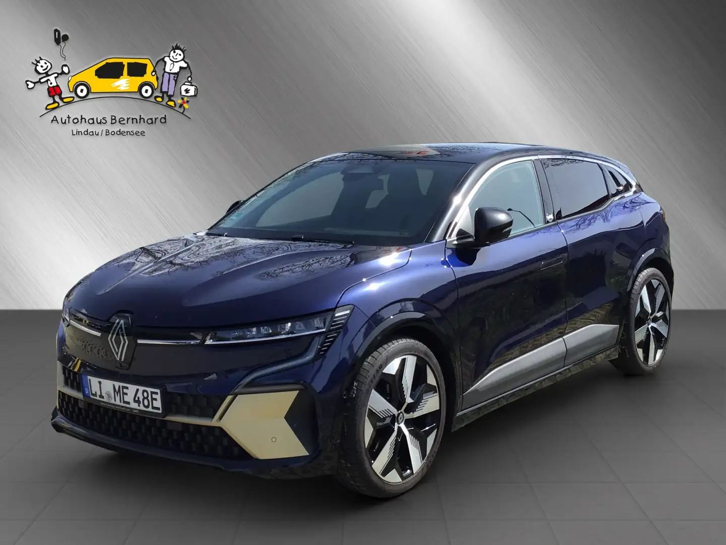 Renault Megane E-Tech 100% Electric TECHNO EV60 220hp optimum charge Blau - 1