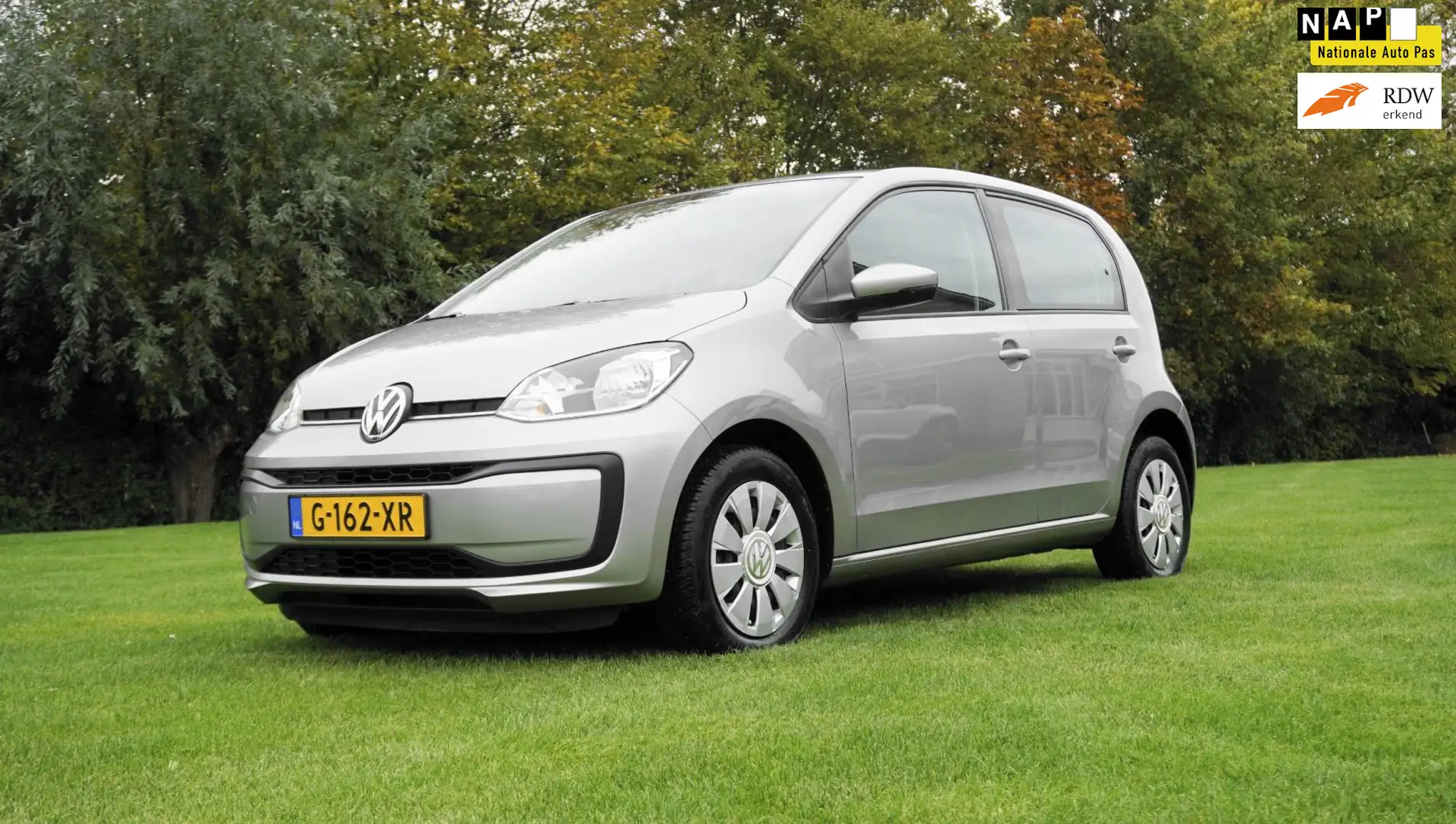 Volkswagen up! 1.0 BMT move up! 5 drs Airco blue tooth Gris - 1