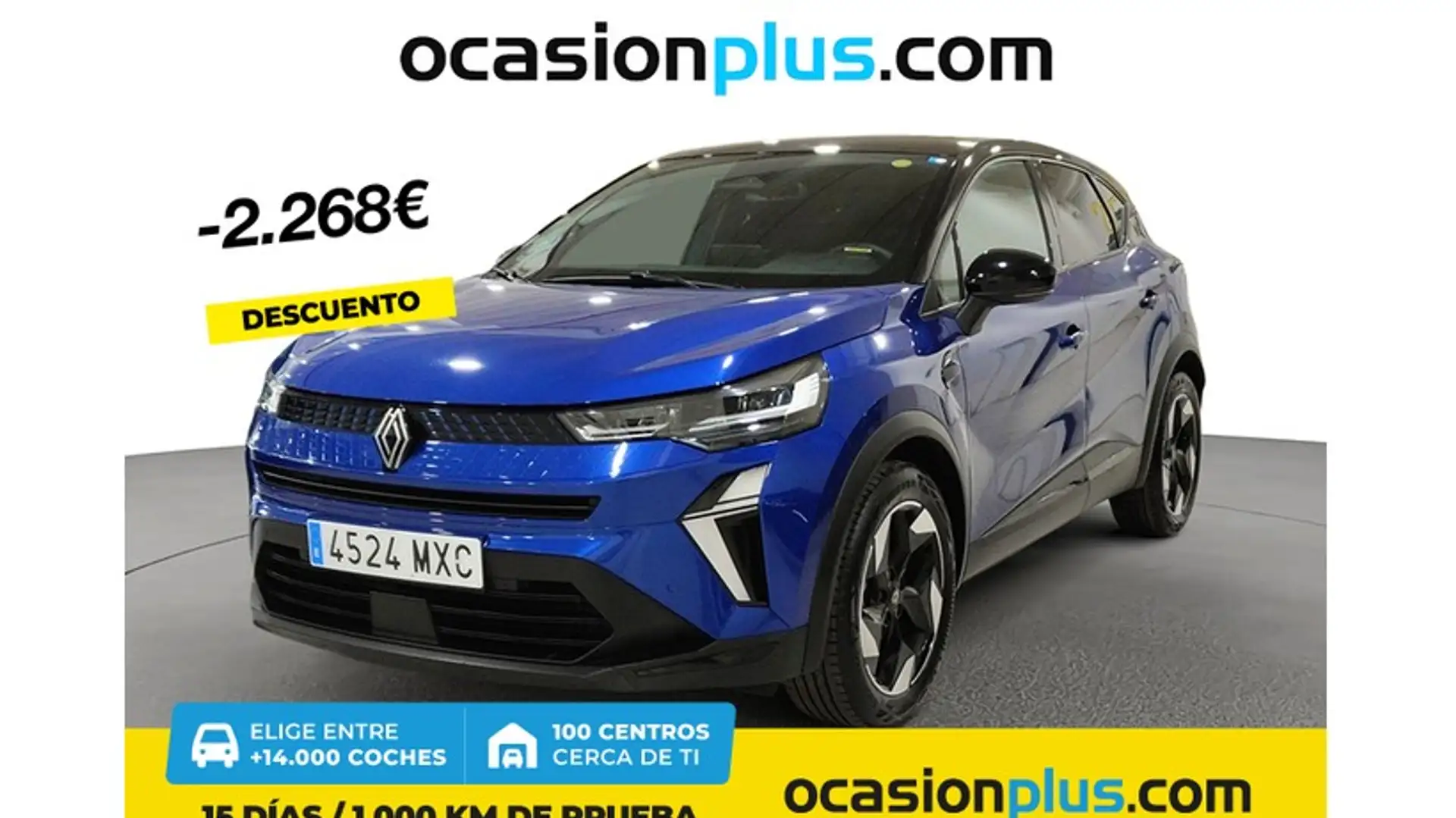 Renault Captur TCe GPF Micro Híbrido Techno 103kW Azul - 1