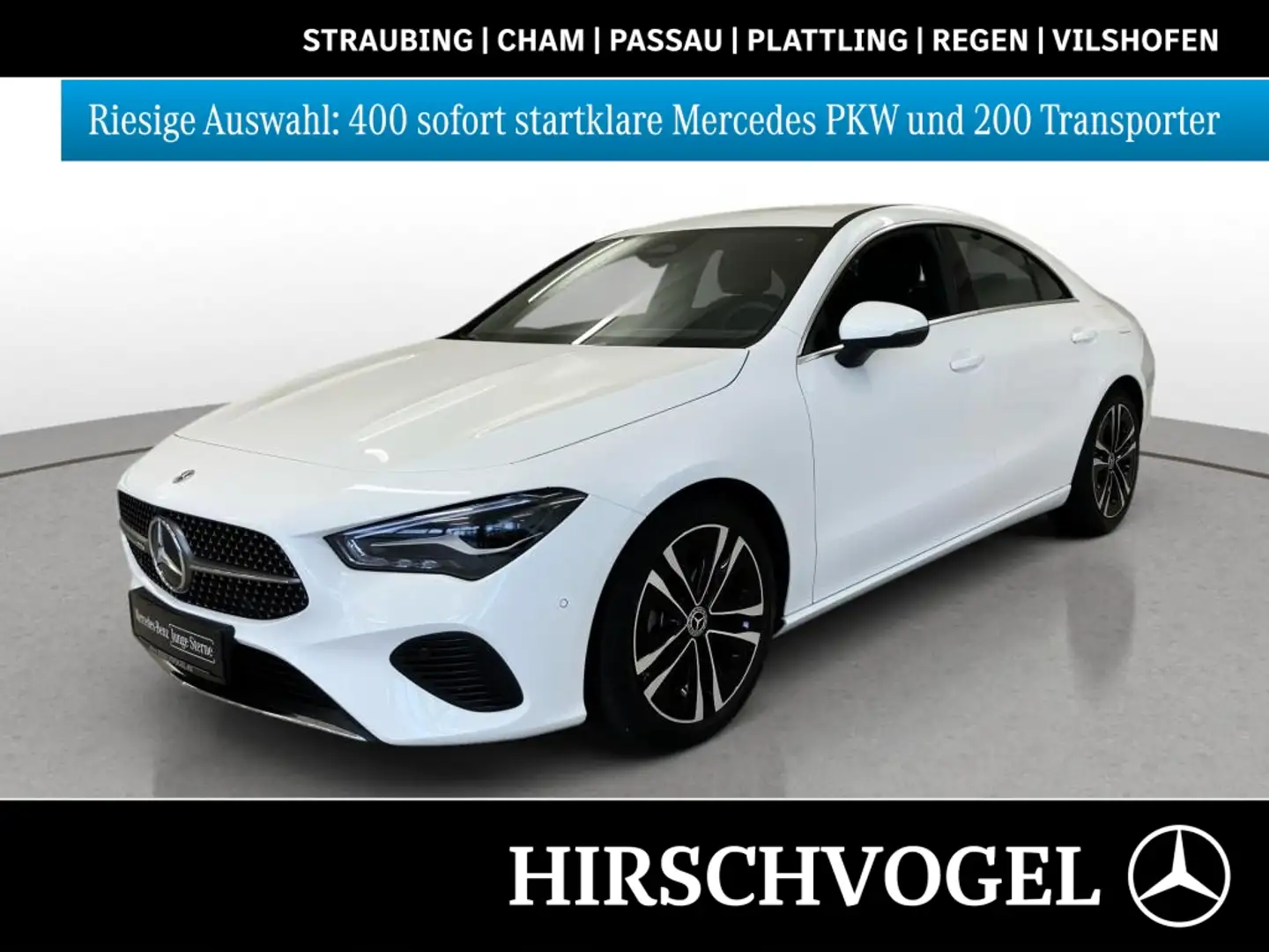Mercedes-Benz CLA 180 Progressive+MBUX+Navi-Pr+LED+Kam+PDC+SHZ Weiß - 1