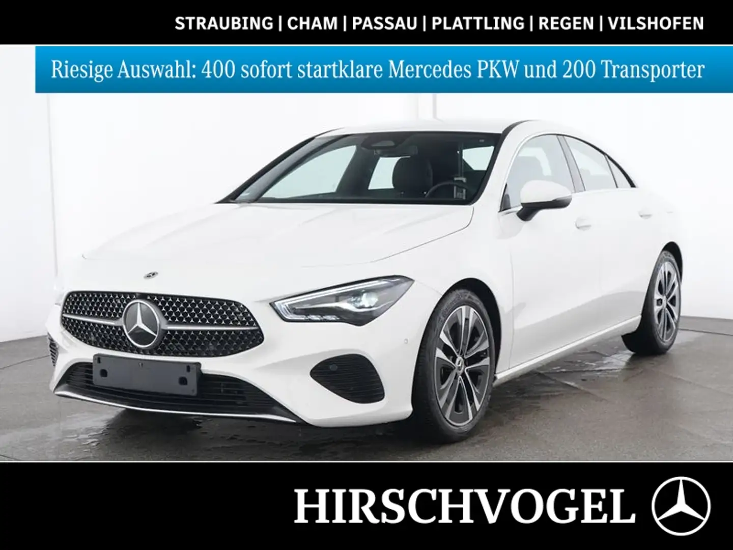 Mercedes-Benz CLA 180 Progressive+MBUX+Navi-Pr+LED+Kam+PDC+SHZ Weiß - 1