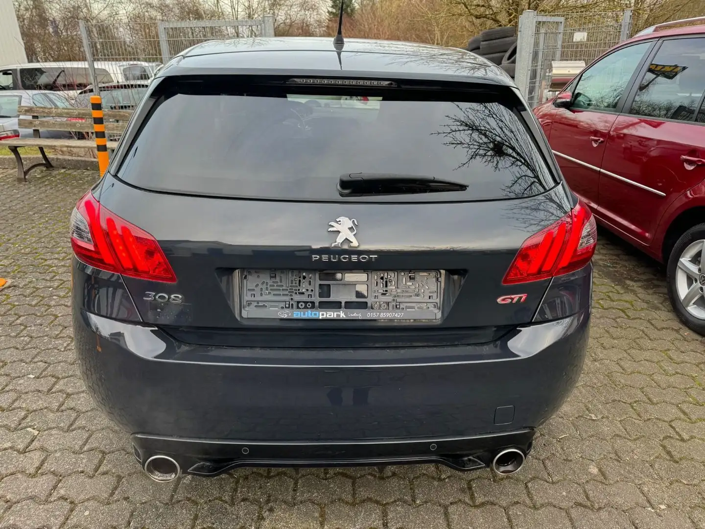Peugeot 308 GTi Massage+Navi+Kamera+Leder+Panorama Gris - 2