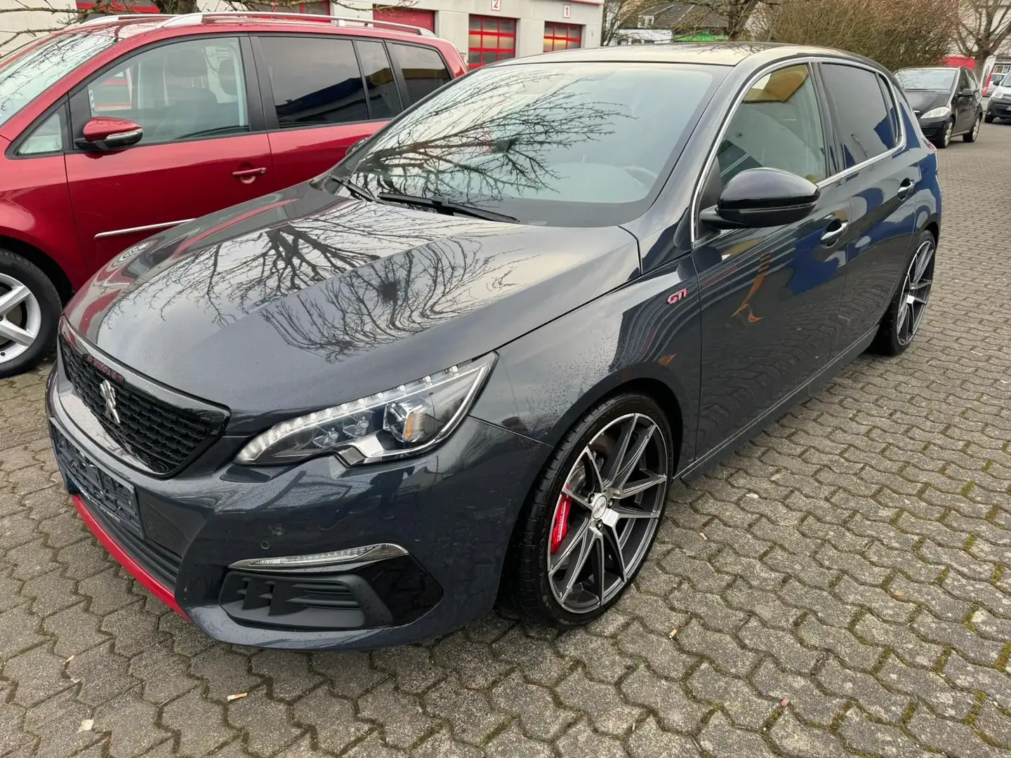 Peugeot 308 GTi Massage+Navi+Kamera+Leder+Panorama Gris - 1